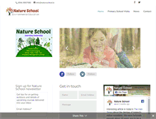 Tablet Screenshot of natureschool.ie